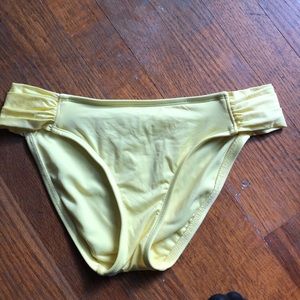 Yellow swimwear bottoms